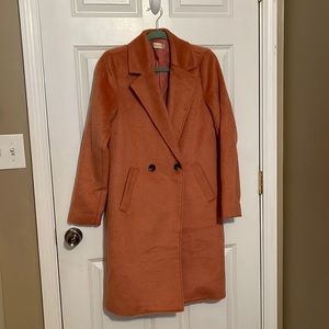 NWOT Altar’d State Pink Faux Wool Coat